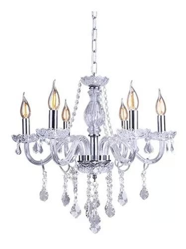 Lustre Cristal Bra Os Dourado Ou Prata Candelabro Mercadolivre