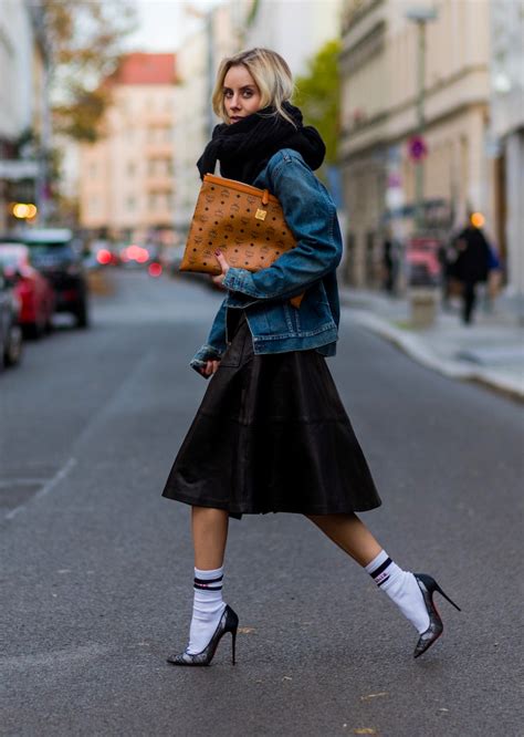 How To Wear Socks With Heels—the Street Style Way Stylecaster