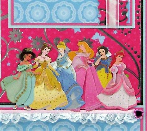 Items Similar To Disney Princess Premade Scrapbook Pages Paper Piecing