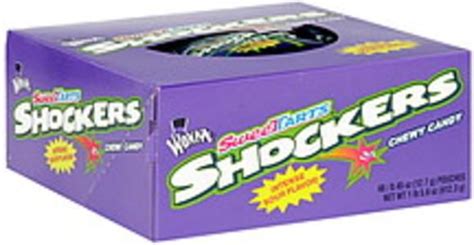 Shock Tarts Mini Chewy Candy - 1.65 oz, Nutrition Information | Innit