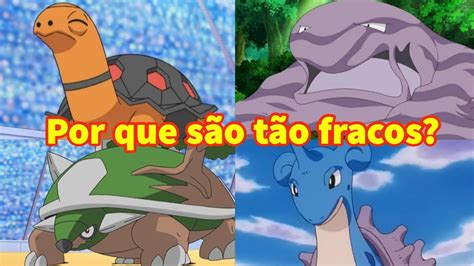 Qual pokémon do Ash foi o mais fraco em cada região Kauan Róaaf YouTube