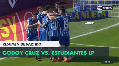 Resumen De Godoy Cruz Vs Estudiantes Lp 1 0 Fecha 1 Superliga