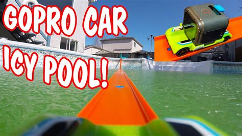 GoPro Hot Wheels Across Frozen Pool Full Video YouTube