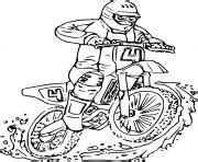 Coloriage Motocross Yamaha Bob Hannah JeColorie