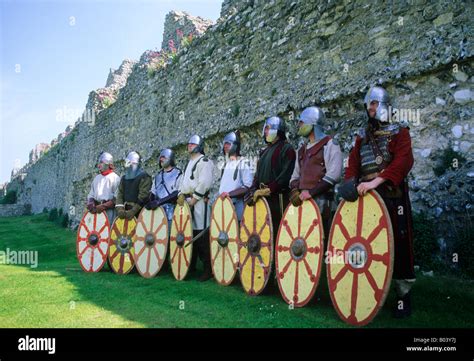 Romano British Saxon Warriors Shields Armour 5th Century English