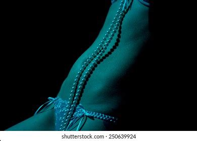 Sexy Woman Lingerie Pearl Necklace Woman Stock Photo Edit Now