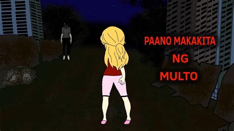 PAANO MAKAKITA NG MULTO ASWANG ANIMATION TAGALOG ANIMATED HORROR