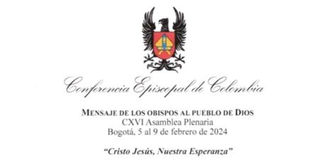 Finalizó la Asamblea Plenaria número 116 del Episcopado colombiano