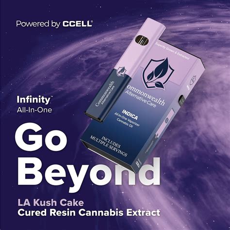 Commonwealth Alternative Care Cac 300mg Cured Resin Infinity Vape