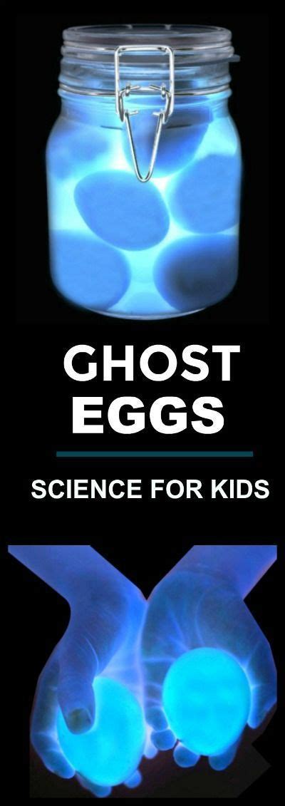 Ghost Eggs Experiment Fun Science Science Experiments Kids Science