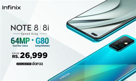 Infinix Note With Mp Camera Is Up For Grab Pre Order On Daraz Now