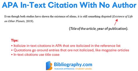 How To Reference An Article Without An Author In Apa Format ...