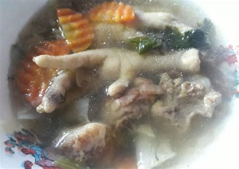 Resep Sop Tetelan Mix Ceker Oleh Dewi Lcr Cookpad