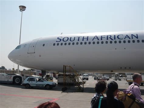 Review Of South African AIrways Flight From Johannesburg To Cape Town