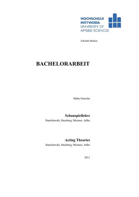 Pdf Bachelorarbeit Monami Monami Handlungen Reifte Sein System