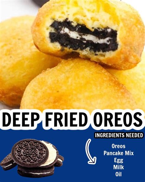 How To Make Fried Oreos Receta