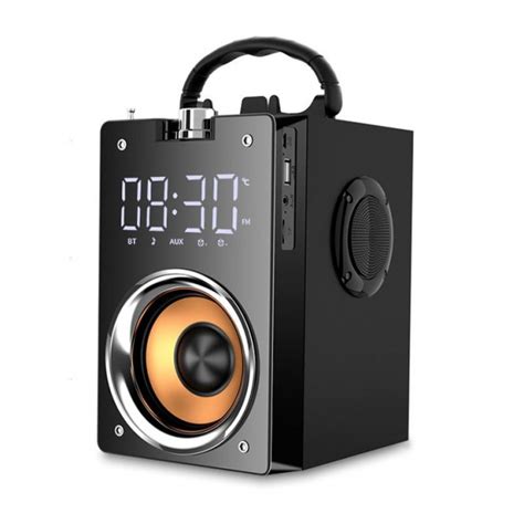 Enceinte Bluetooth Multifonction Horloge Subwoofer Speaker