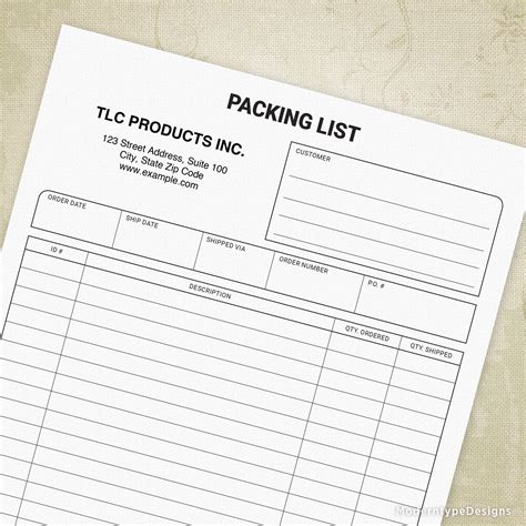 Packing List Shipping Ubicaciondepersonas Cdmx Gob Mx