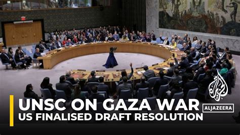 UN Security Council To Open Debate On Gaza War YouTube