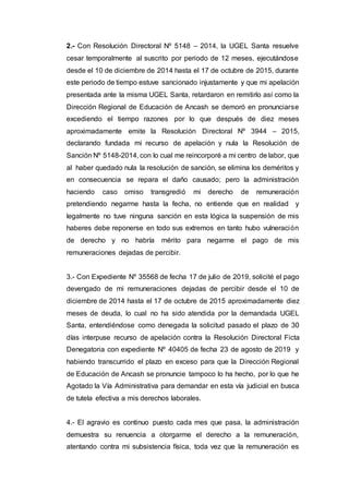 Demanda Contencioso Administrativo Santos Garcia PDF