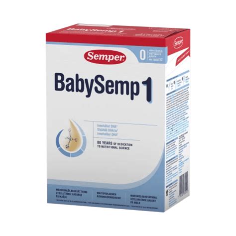 Sữa Babysemp Semper Số 1 Cho Bé Dưới 6 Tháng Tuổi 800 G