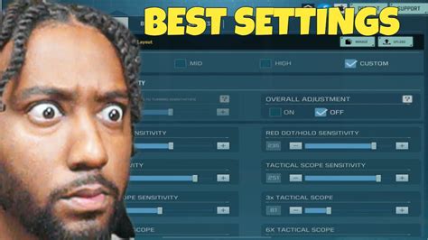 1 BEST SENSITIVITY SETTINGS In COD Mobile SEASON 6 COD Mobile