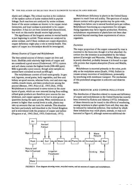 Copper And Molybdenum Geochemistry And The Environment Volume I