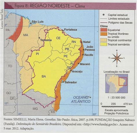 Mapas Do Nordeste Brasileiro Fox Press