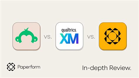 In Depth Review Surveymonkey Vs Qualtrics Vs Paperform