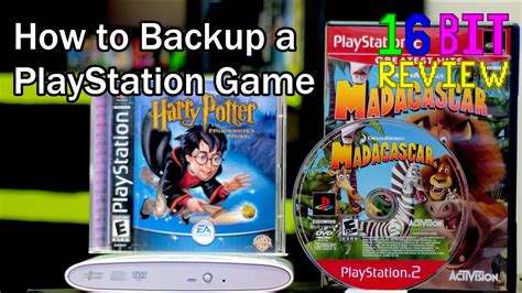 How To Backup Playstation And Playstation 2 Games 16 Bit Guide Youtube