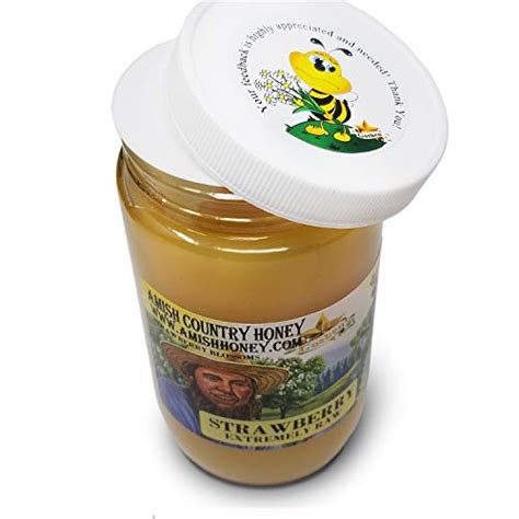 Goshen Honey Amish Extremely Raw Strawberry Blossom Honey 100 Natural