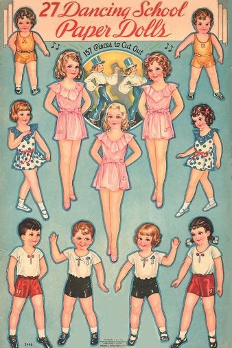 58 Best Abbott Paper Dolls Images On Pinterest Paper Dolls Vintage