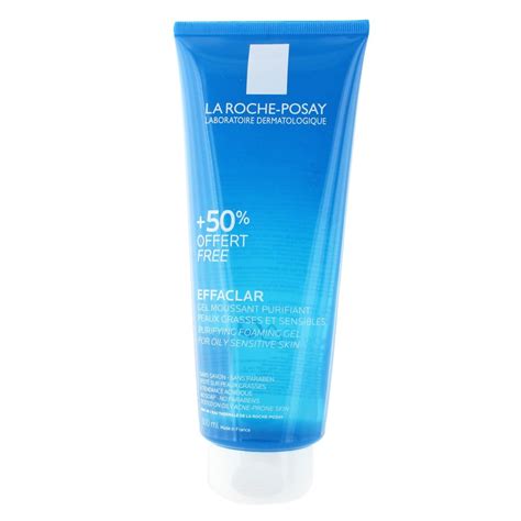 La Roche Posay Nettoyant Visage Gel Moussant Effaclar 300ml Peaux