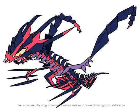 How To Draw Eternatus From Pokemon Pokemon Step By Step
