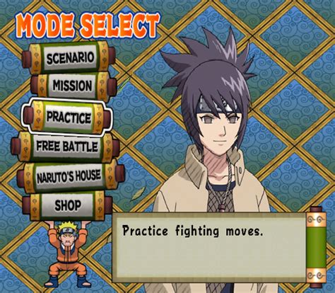 Screenshot Of Naruto Ultimate Ninja Playstation 2 2003 Mobygames