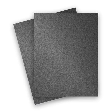 Stardream Metallic X Card Stock Paper Anthracite Lb Cover