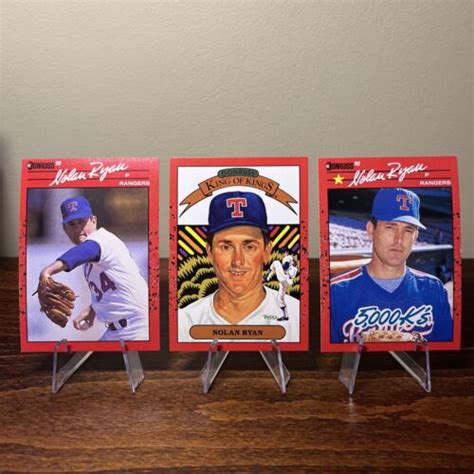 Donruss Nolan Ryan Texas Rangers Ebay