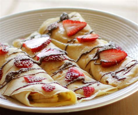 How To Make Crepes Sweet Crepes Sweet Crepes Recipe Creaps Recipe