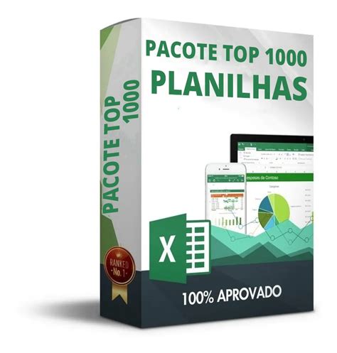 Pacote Top Planilhas Em Excel Loja Pacote De Planilhas