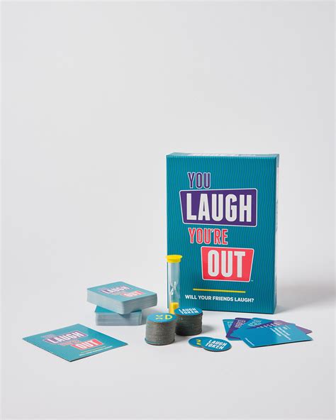 You Laugh Youre Out Card Game Oliver Bonas