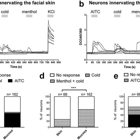 Expression Of Trpa1 And Cgrp In Neurons Innervating The Facial Skin