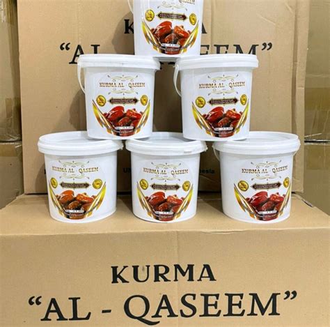 Grosiran Kurma Sukari Al Qassim Kurma Sukkari Ember Grade A Lazada