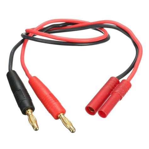 Longdex 2pcsset 4mm Banana Plug Extension Cable Male To Female Jack