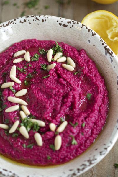 Roasted Beet Hummus Eat Yourself Skinny