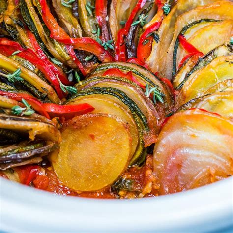 Ratatouille La Slow Cooker Crock Pot Reteta Video