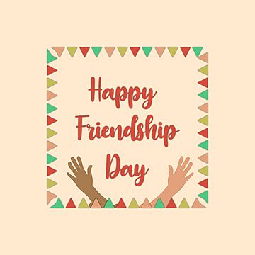 International Friendship Day Vector Art PNG, World International ...