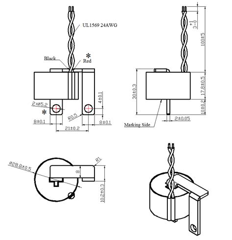 Supply Dct107w4 80a Busbar Type Current Transformer With Dc Immunity