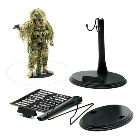 Misterolina 16 Scale Action Figure Base Display Stand U Type For Soldier Model