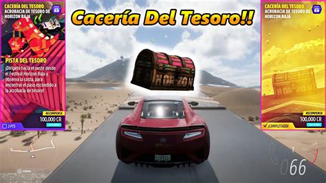 Forza Horizon Invierno Serie Cacer A Del Tesoro Acrobacia De Tesoro