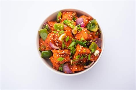 Premium Photo Chilli Paneer Dry Is Made Using Cottage Cheese Indo